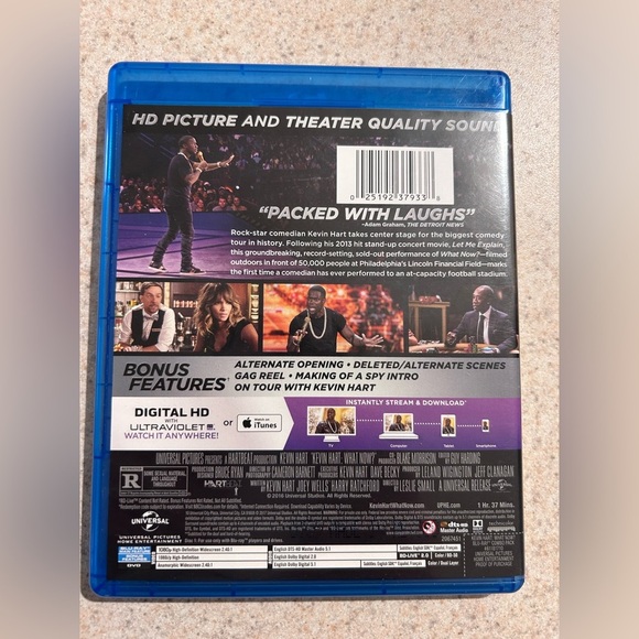 Kevin Hart: What Now? (Blu-ray, 2016) - Picture 3 of 3